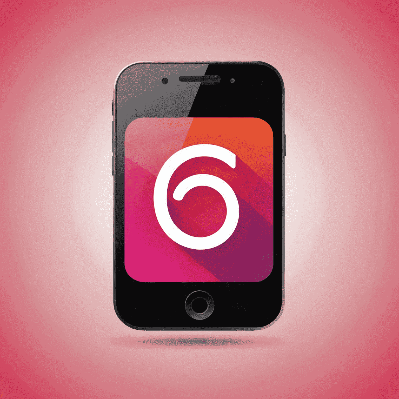 mobirredd.com logo - A stylized mobile phone icon with red and pink gradients