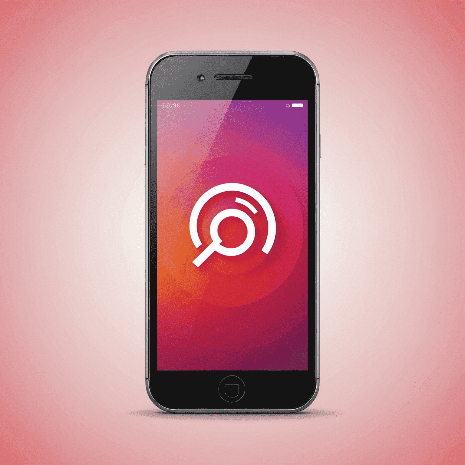 mobirredd.com logo - A stylized mobile phone icon with red and pink gradients